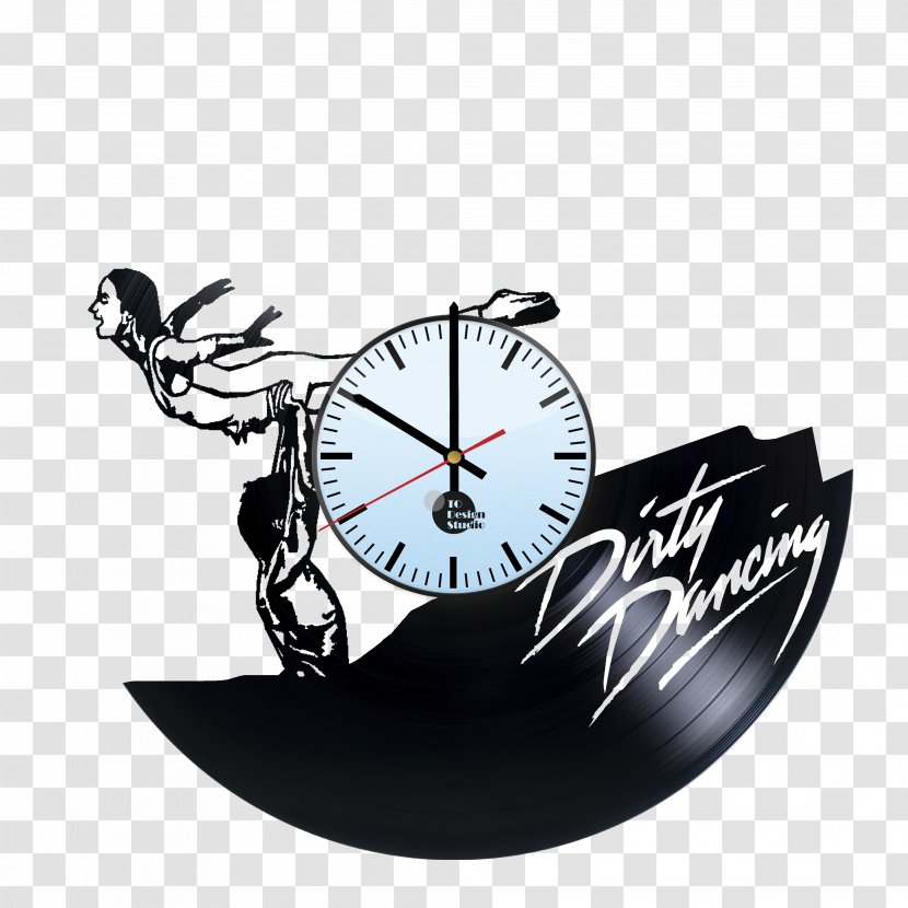 Mantel Clock Phonograph Record Dance Art - Dirty Dancing Transparent PNG