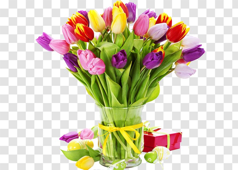 Flower Bouquet Tulip Delivery Stock Photography - Lily Family Transparent PNG