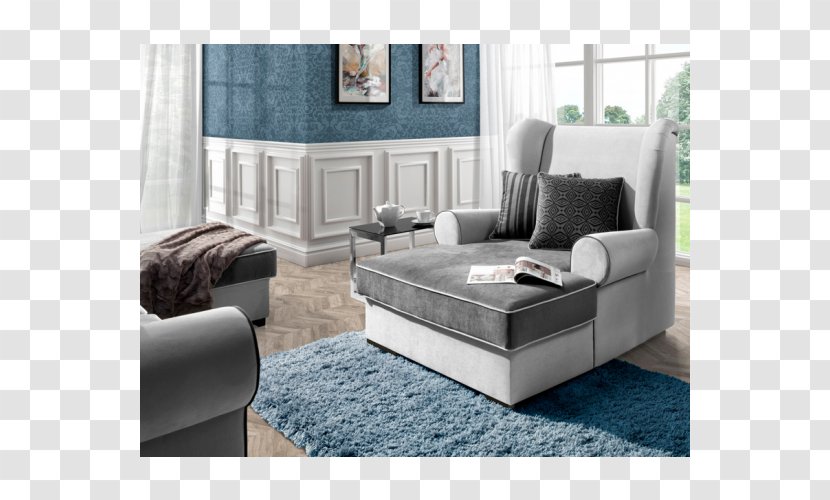 Wing Chair Furniture Couch Chaise Longue - Floor Transparent PNG