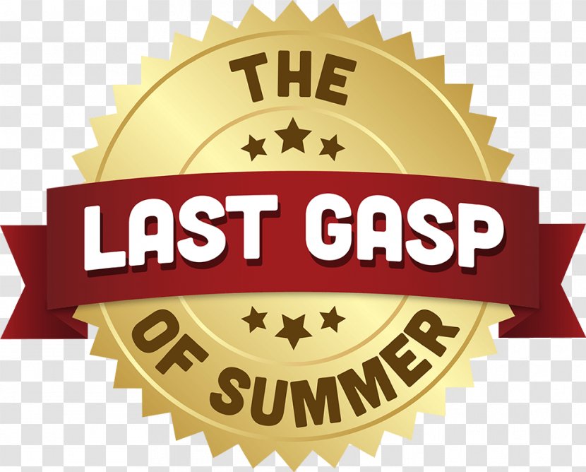Logo Font Product The Last Gasp Of Summer Brand - Label - Tent Sale Anniversary Transparent PNG