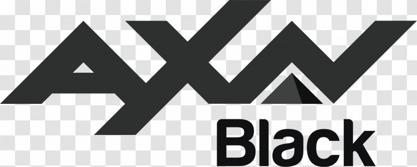 AXN Black Television Channel Sci Fi - Monochrome - Spin Transparent PNG
