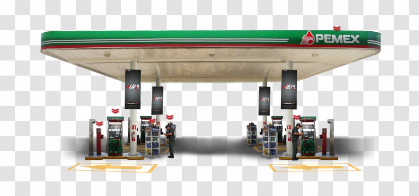 Gasoline Filling Station Lodemo Pemex - Fuel - Nintendo Labo Transparent PNG