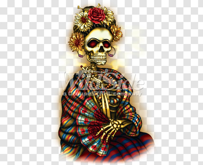 Skull Calavera Day Of The Dead Aztec - Barber - Dia De Los Muertos Transparent PNG