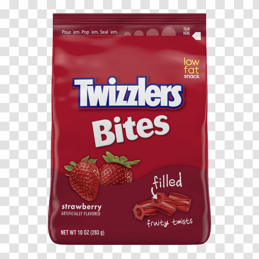 Twizzlers Strawberry Twists Candy Liquorice Chocolate Bar - Natural Foods Transparent PNG