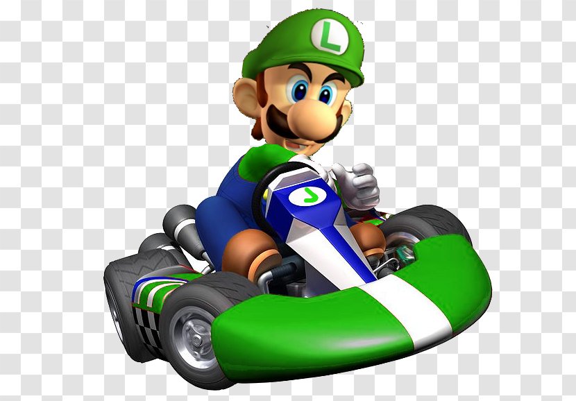 Mario Kart Wii Super Luigi 7 - Personal Protective Equipment - Jeffy Background Transparent PNG