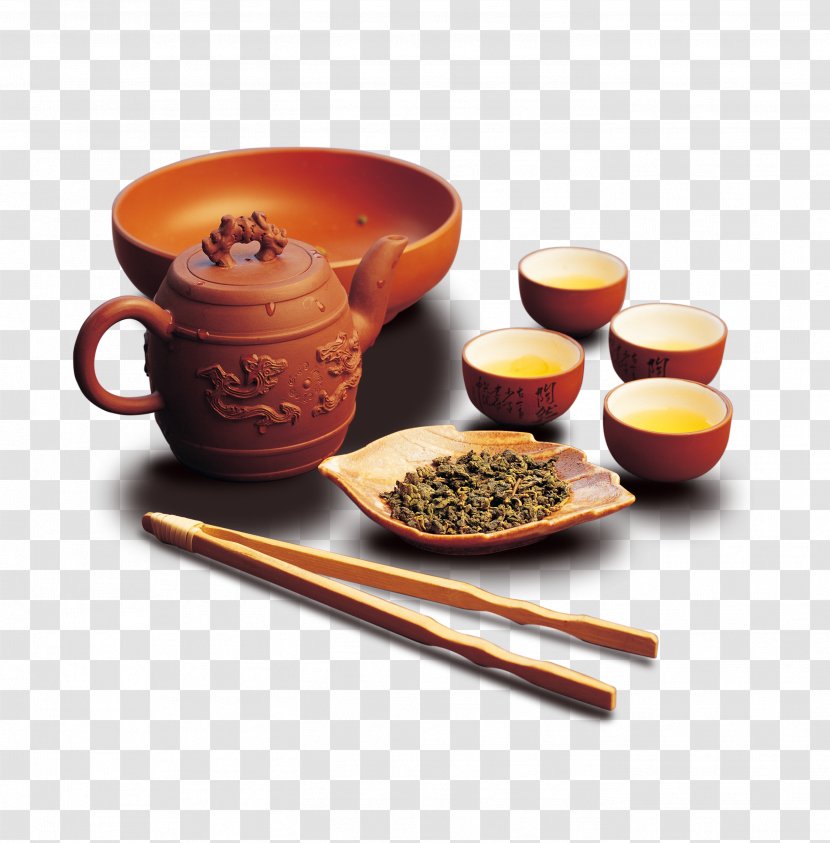 Tea China Hanoi Coffee Chinese Cuisine - Culture - Set Transparent PNG