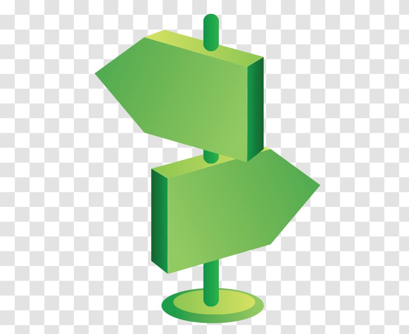 Euclidean Vector Direction Arah - Green - Signs Transparent PNG