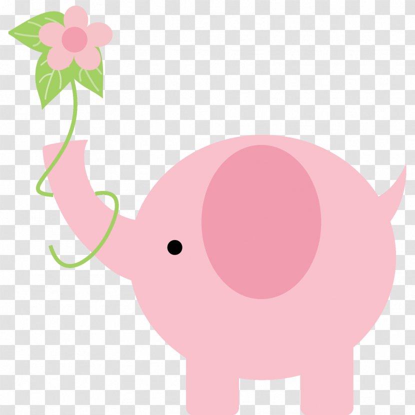 Infant Elephant Pin Clip Art - Baby Shower - Babyshower Transparent PNG