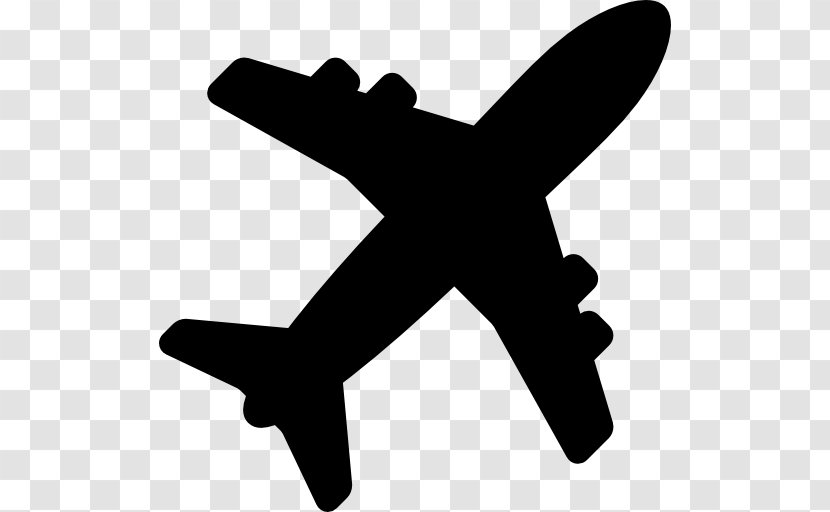 Airplane Silhouette Clip Art - Freeplane Transparent PNG