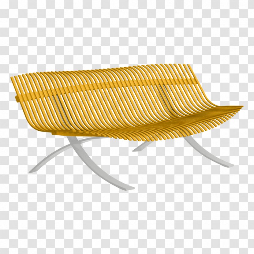 Bench Fermob SA Bank Garden Furniture - Assise - Carrot CHILLI Transparent PNG