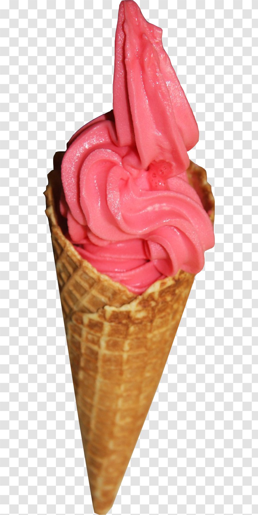 Chocolate Ice Cream Neapolitan Frozen Yogurt Cones - Dessert Transparent PNG