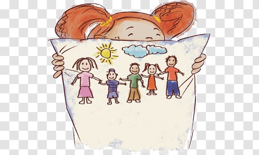 Child Noble County Health Department Parent School Kindergarten - Cartoon - Family Picture Drawing Transparent PNG