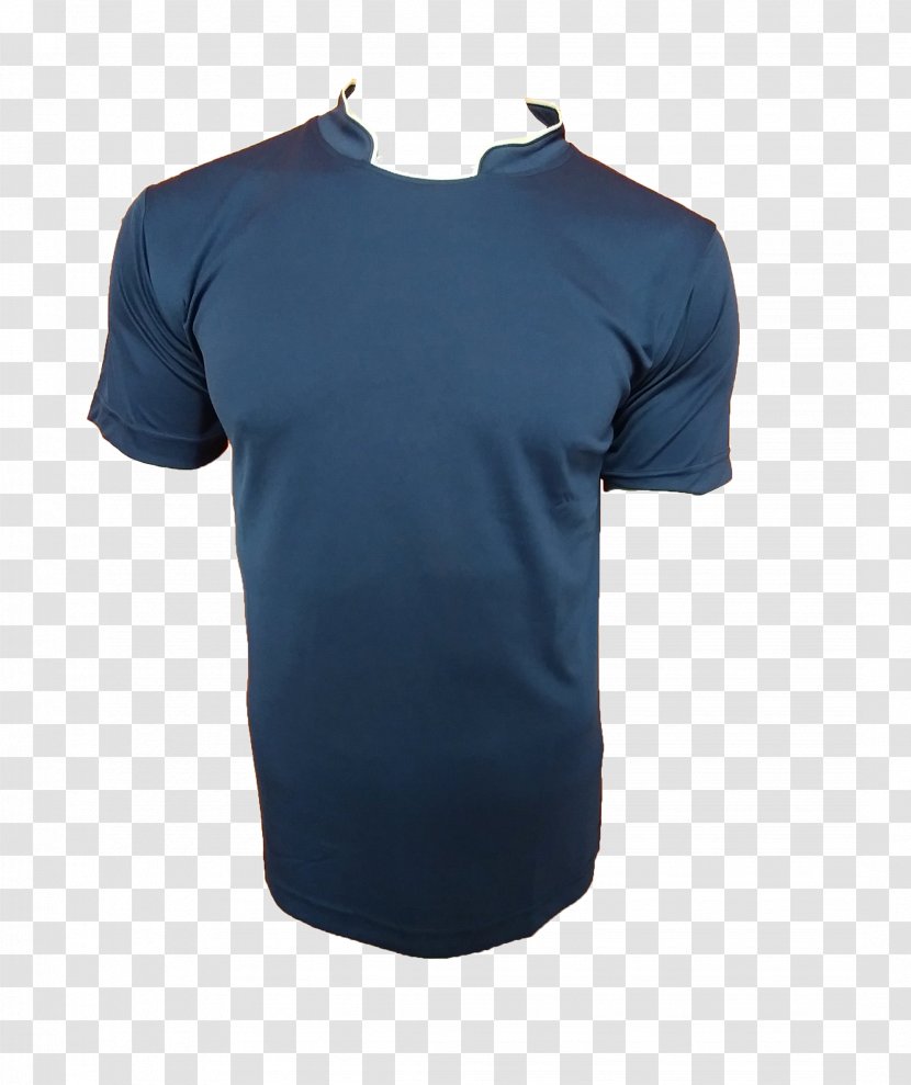 T-shirt Shoulder Sleeve - Electric Blue - Dry Fit Transparent PNG
