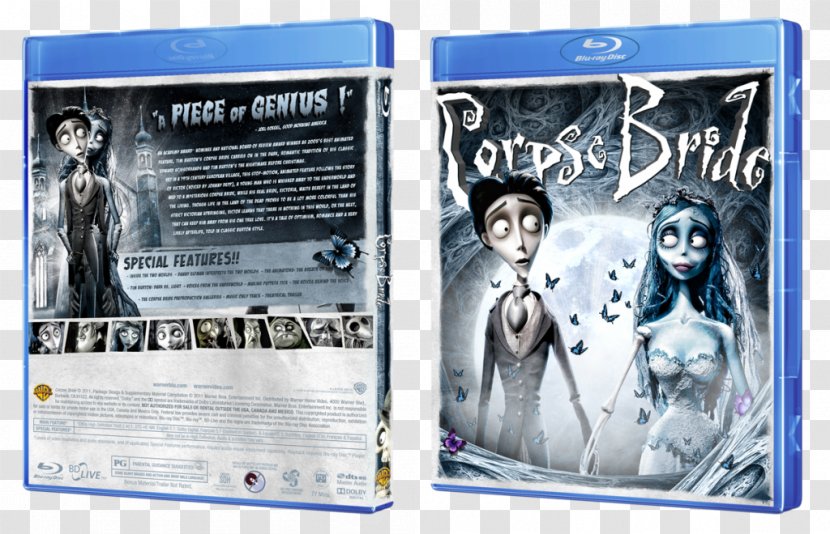 Film Poster Animated Fantasy - Corpse Bride Transparent PNG