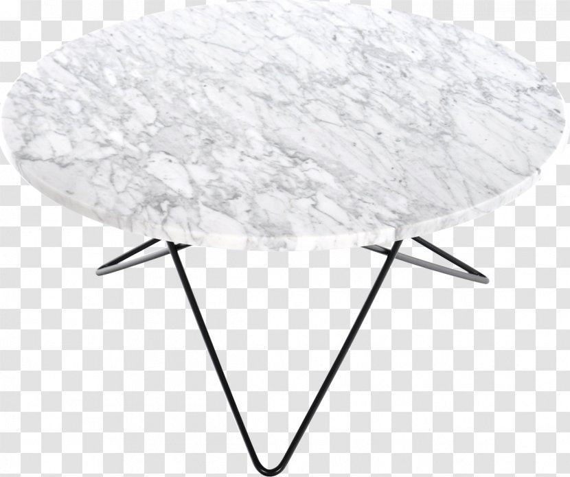 Coffee Tables Carrara Marble White - Black - Table Transparent PNG