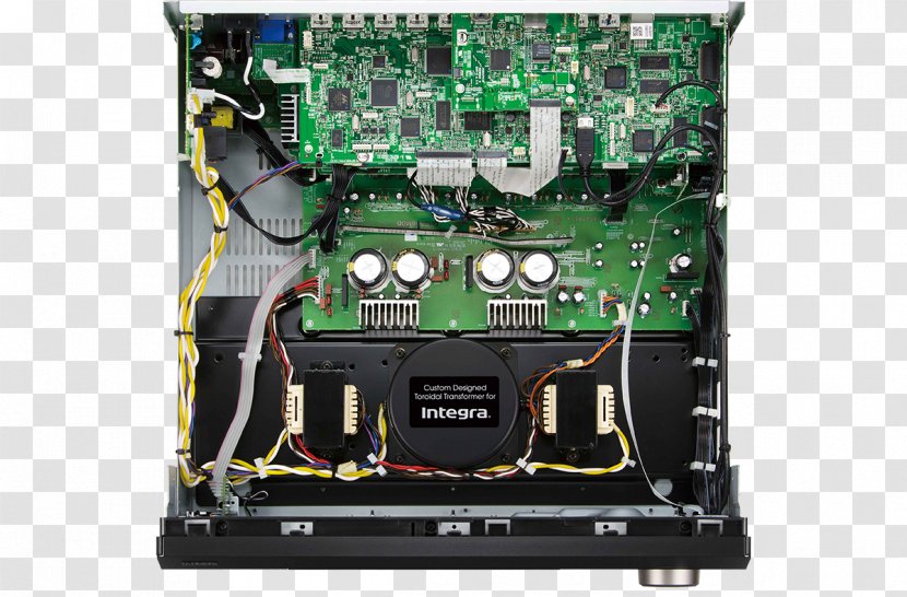 Microcontroller AV Receiver DTS Surround Sound Electronics - Computer Hardware - Board Theater Transparent PNG