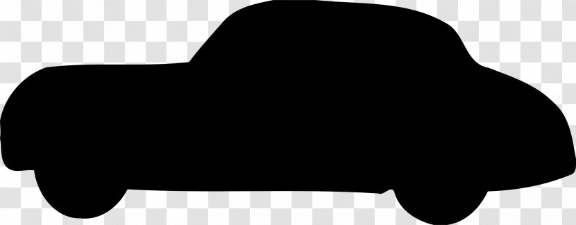 Car Silhouette Clip Art - Black - 7 Transparent PNG