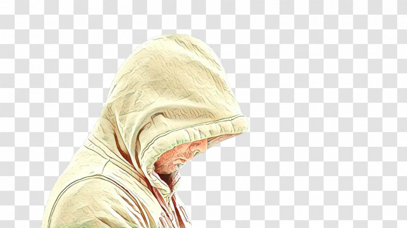 White Face Head Nose Skin - Hand - Drawing Outerwear Transparent PNG
