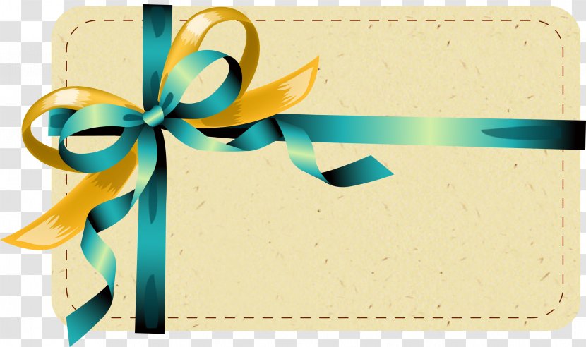 Gift Card Ribbon Voucher Designer - Birthday - Bow Transparent PNG