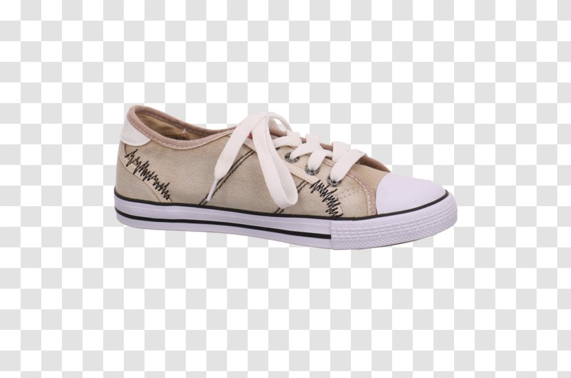 Sneakers GR 36 Shoe Cross-training Beige - Canvas Material Transparent PNG