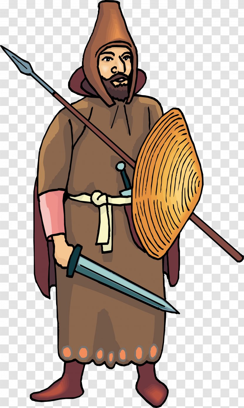 Viking Scandinavia Middle Ages Clothing History - Spear Transparent PNG