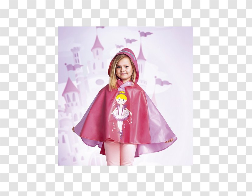 Cape Raincoat Cloak Child Barbie - Doll Transparent PNG