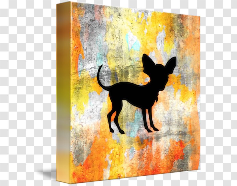Long-haired Chihuahua Chihuahuas Are The Best! Art Painting - Dog Breed - Paint Wash Transparent PNG