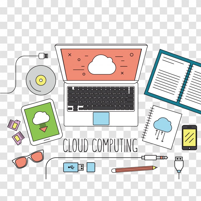 Cloud Computing Big Data Clip Art - Computer Graphics - Vector Record Transparent PNG