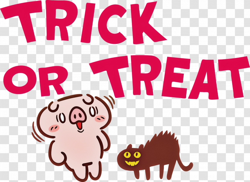 TRICK OR TREAT Halloween Transparent PNG