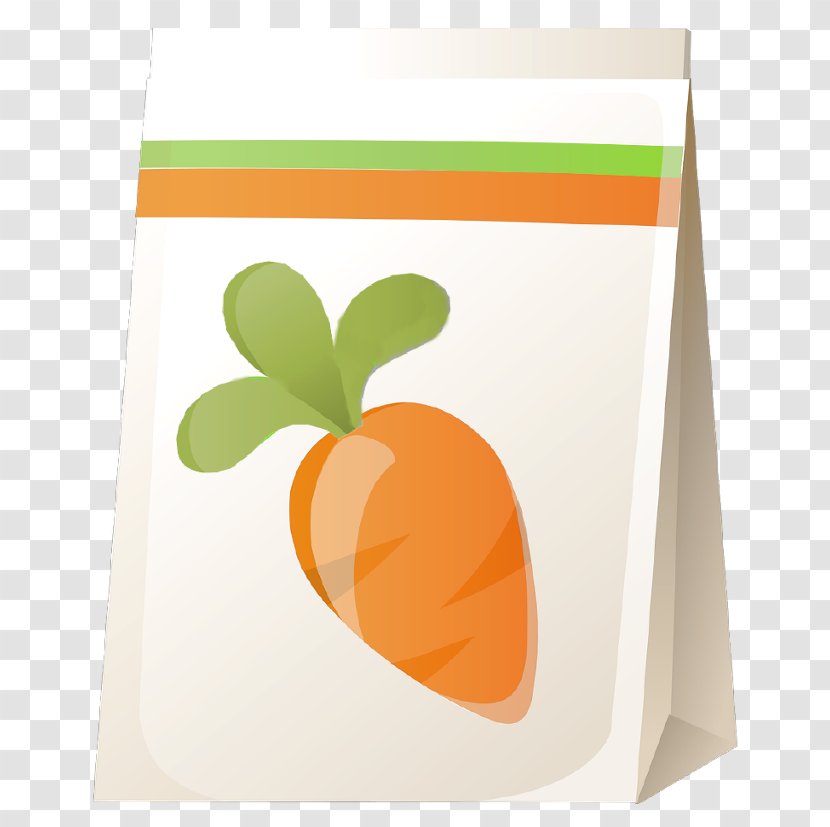 Paper Bag Plastic - Carrot Bags Transparent PNG
