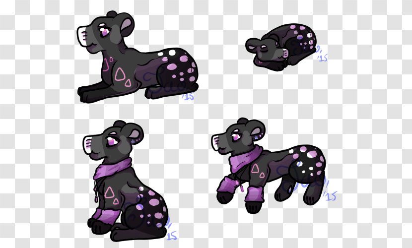 Pony Horse Pattern - Purple Transparent PNG