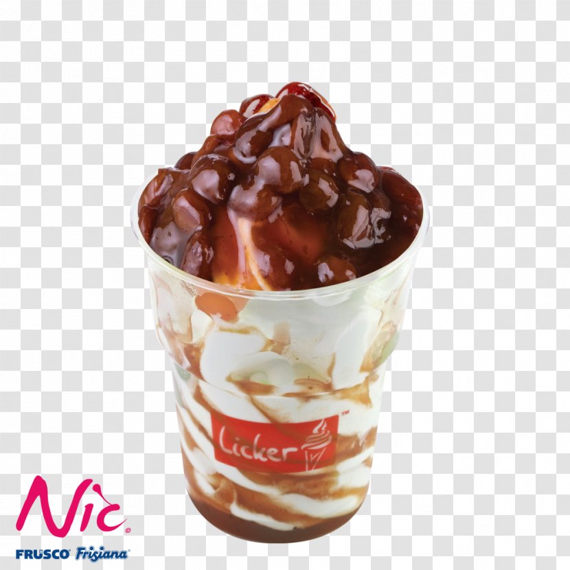 Sundae Sorbet Parfait Cocktail Milkshake - Pudding Transparent PNG