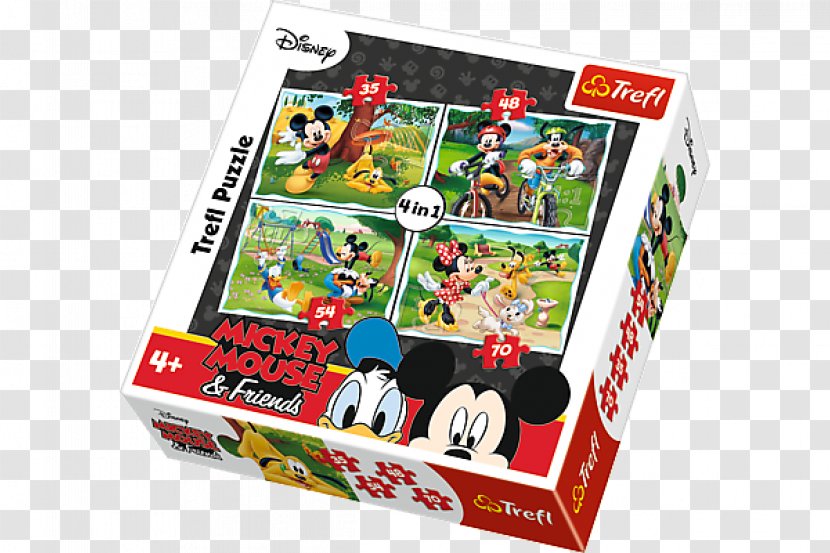 Jigsaw Puzzles Mickey Mouse Minnie Trefl - Puzzle Transparent PNG