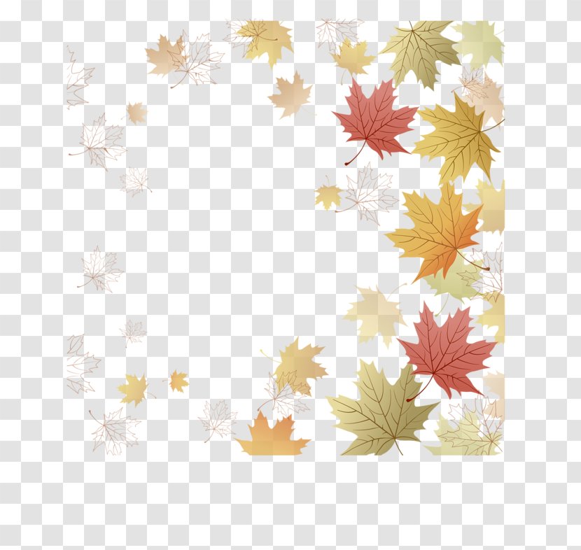 Paper Maple Leaf Japanese Autumn Color Transparent PNG
