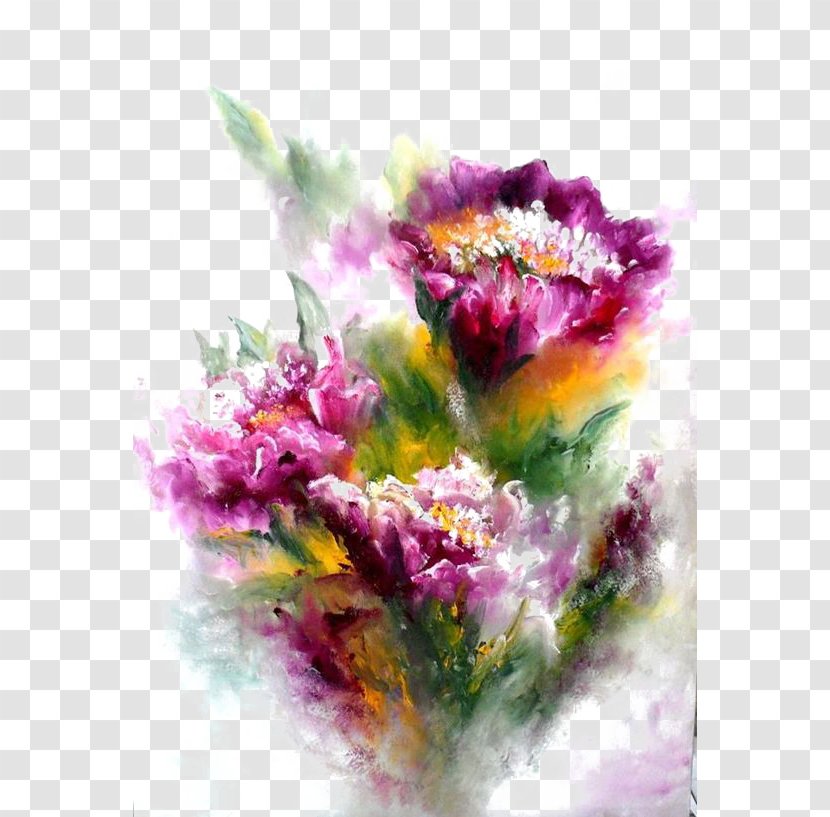 Watercolor Painting Floral Design Watercolour Flowers - Spring Transparent PNG