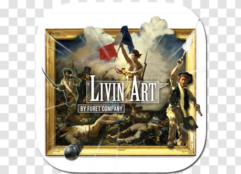 Liberty Leading The People Louvre Museum Painting Work Of Art - Paris - Tourism Culture Transparent PNG