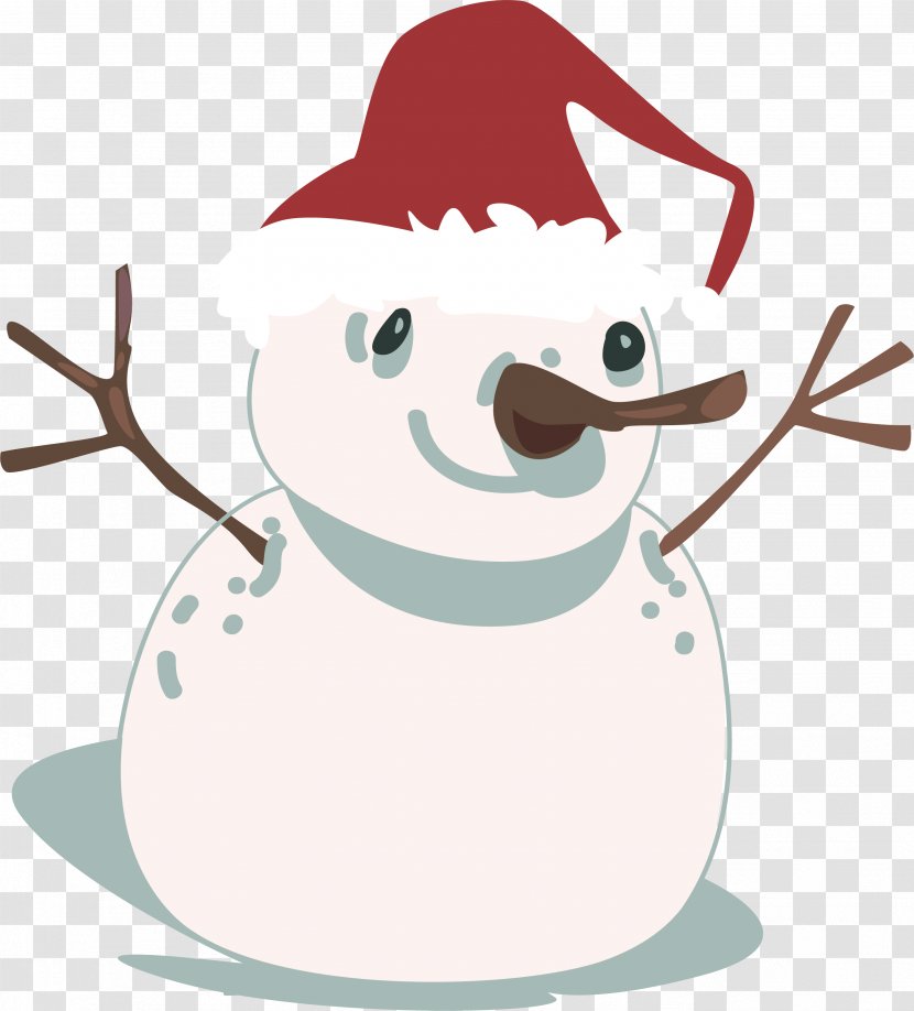 Snowman Christmas Santa Claus - Gratis - Lovely Little Transparent PNG