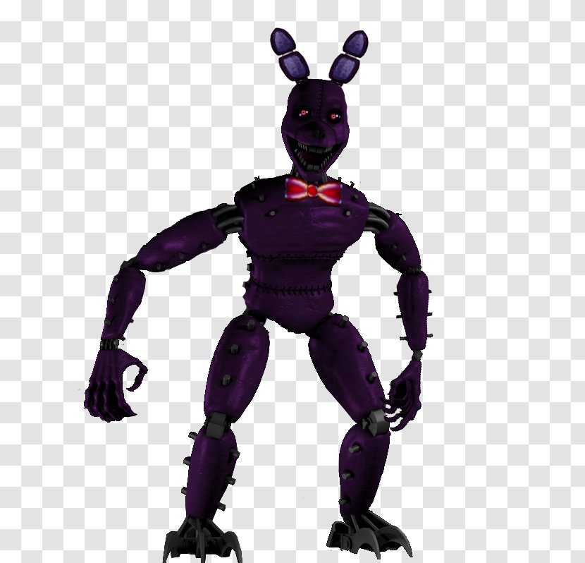 Five Nights At Freddy's 4 3 Rat Ultimate Custom Night - Costume - Phantom Toy Bonnie Transparent PNG