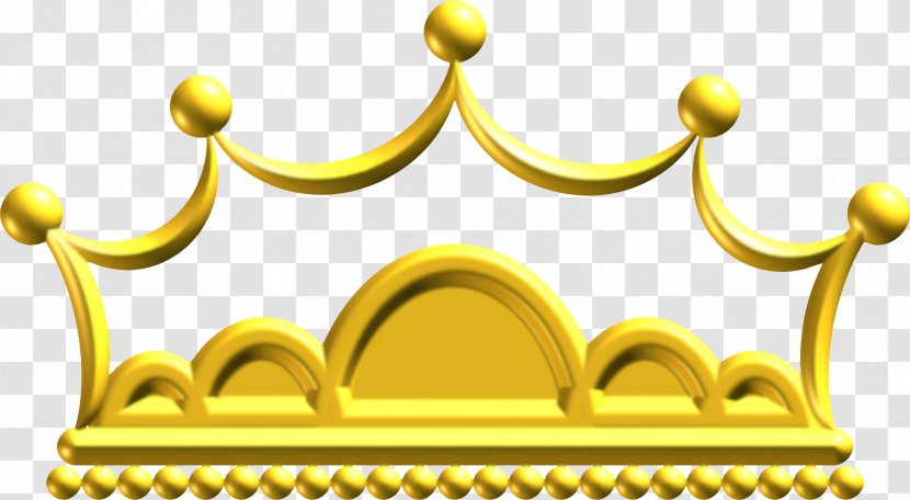 Gold Crown Clip Art - Golden Transparent PNG
