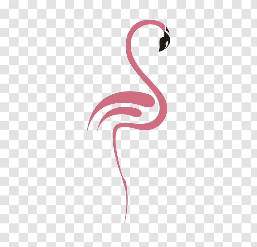 Flamingo Tattoo Watercolor Painting Drawing - Pink Flamingos - Hand-painted Transparent PNG
