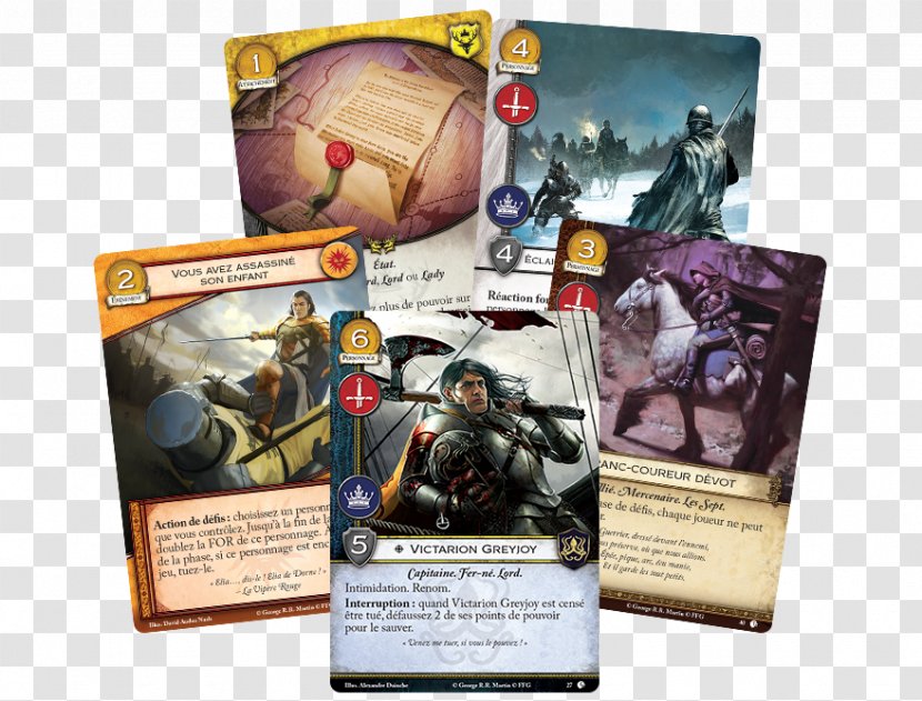 A Game Of Thrones Fantasy Flight Games Card Lion - Action Toy Figures - Trones Transparent PNG