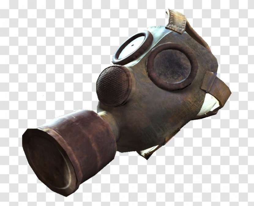 Fallout 4 Gas Mask Personal Protective Equipment Goggles - Flower - Paper Texture Transparent PNG