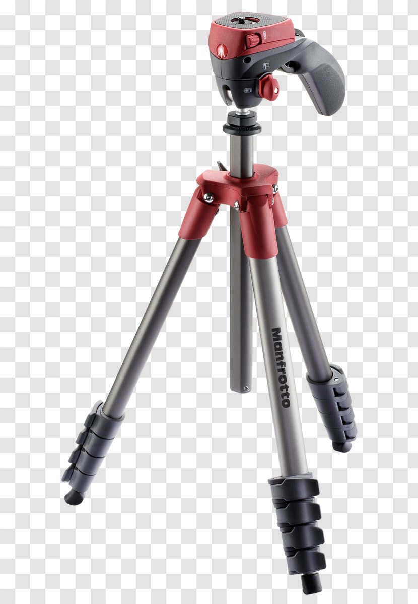 Manfrotto Compact Light Tripod Monopod Photography - Camera Transparent PNG