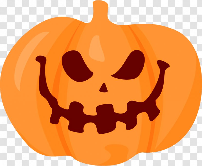 Jack-o-Lantern Halloween Pumpkin Carving - Mouth - Vegetable Transparent PNG