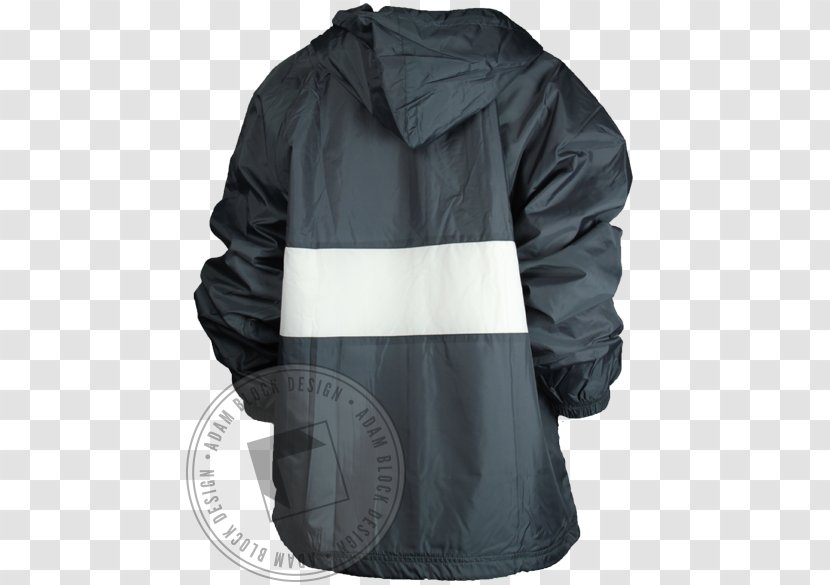 Jacket Bluza Hood Sleeve Outerwear - Back Transparent PNG