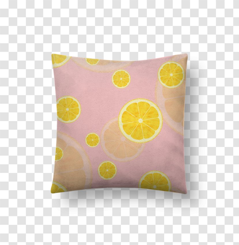 Throw Pillows Cushion Rectangle - Lemon Juice Transparent PNG