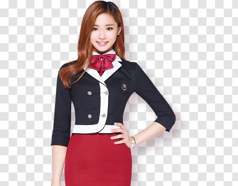 TZUYU TWICE School Uniform Instiz - Formal Wear - Chaeyoung Twice Transparent PNG
