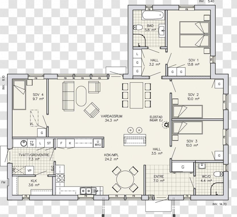 House Floor Plan Götenehus & VärsåsVillan Square Meter Room Transparent PNG