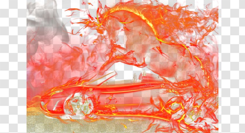 Red Petal - Flower - Bright Automotive Transparent PNG