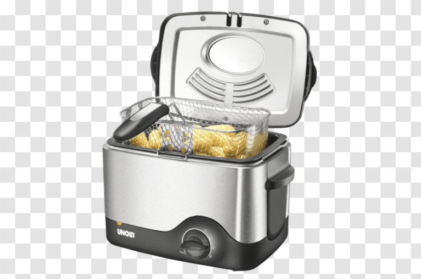 French Fries Deep Fryers Unold 58615 Compact Fryer Hardware/Electronic Stainless Steel Home Appliance - Thermostat Transparent PNG